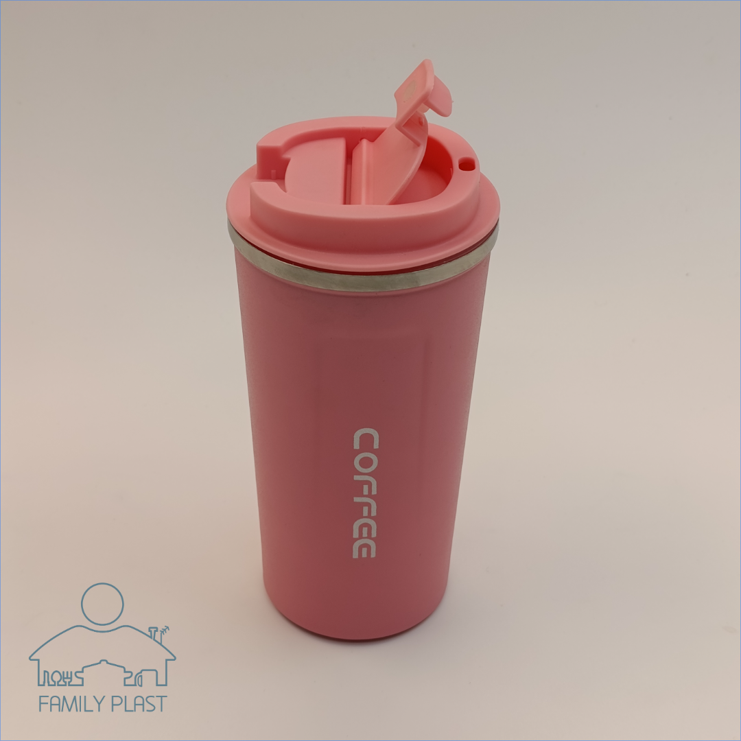 تراول ماگ استیل ۳۰۴ کافی (Coffee) - ضد نشت و باکیفیت